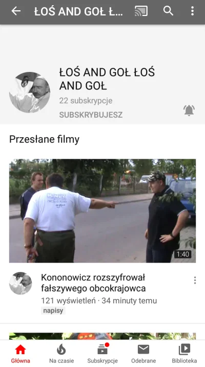 D.....0 - Zachęcam do subskrypcji tego okuratnego kanału. Prawdopodobnie kanał założy...