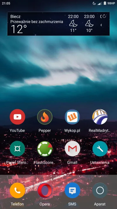 Jelon7 - #redminote3pro 
Co to jest za księżyc obok wskaźnika zasięgu?