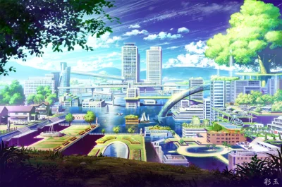 FuzzyWuzzy_ - #randomanimeshit #naturanime #architekturanime #landscape #scenery #ani...