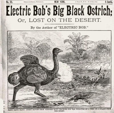 myrmekochoria - Ilustracja do opowiadania Roberta T. Toombsa "Electric Bob's Big Blac...