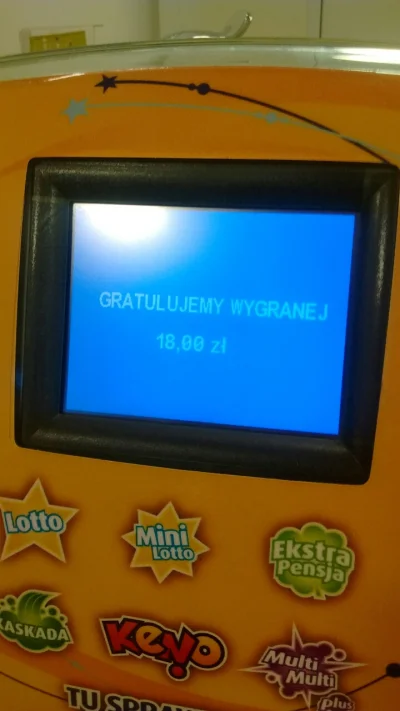 kankosek - Do dobrej wódki jeszcze brakuje.. ( ͡° ʖ̯ ͡°) #lotto #keno