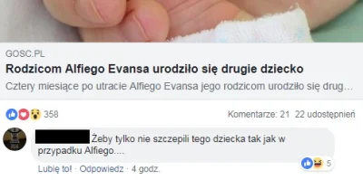 saakaszi - Rodzicom Alfie Evansa urodziło się drugie dziecko, Polskie #madki radzą:
...