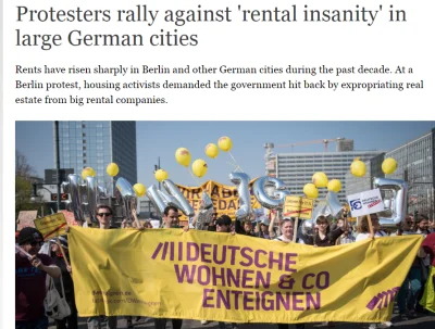 z.....j - W Niemczech tysiące młodych ludzi na ulicach z powodu kryzysu mieszkanioweg...