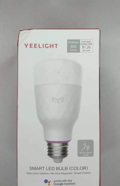 AliPaczka - Hej! Dzisiaj mamy dla Was małą recenzję nowej żarówki #xiaomi Yeelight YL...