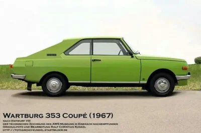 Sepp1991 - Nie wiem co powiedzieć.
Wartburg 353 Coupe 
Chwiałbym zobaczyć minę Eric...