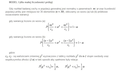 w.....a - @elcor: Estymujemy przedział ufności dla odchylenia standardowego (co w ogó...