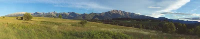 HulajDuszaToLipa - Panorama #tatry wykonana z jednego z ładniejszych miejsc spacerowy...