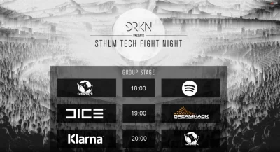 NiPGaming - Zapraszamy na DRKN STHLM TECH FIGHT NIGHT

-- Grupa A --
Parahaxx Inte...