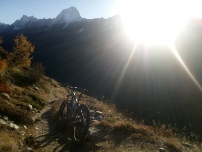 manedhel - #dziendobry rowerowe i górskie świry! Nie ma to jak wschód słońca w górach...