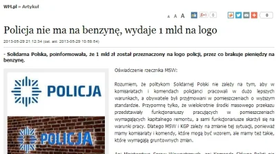 tylkoczytam-niebanowac - Akurat logo policji nie kosztowało całego 1 mld złotych, a j...