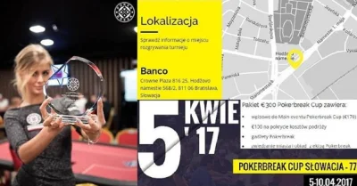 Pokerbreak - To już oficjalne - druga edycja PokerBreak Cup odbędzie się w Słowackiej...