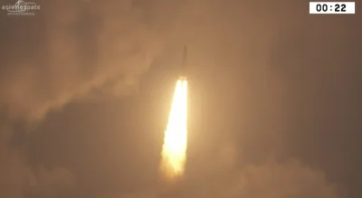 Elthiryel - Dzisiejszy start rakiety Ariane 5.

#ariane #rakiety #startyrakiet #kos...