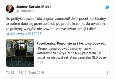 pyzdek - A jeszcze w zeszłym miesiącu ten stary hipokryta mówił tak:
https://twitter...