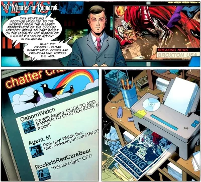 afekt - Oto jak dzisiejszy internet odbija się w dzisiejsych #komiks.ach Thor #607