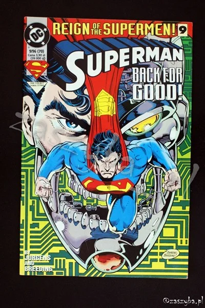 fledgeling - #superman #100komiksow #komiks #komiksy
tytul: Superman 8/96, 9/96
Aut...