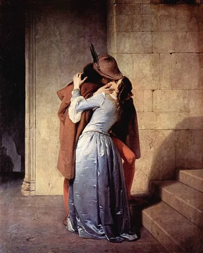 lunaria - Francesco Hayez, Pocałunek, 1859
walentynkowo część druga :) #sztuka #mala...