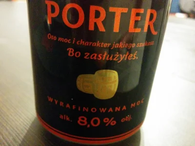 c.....a - Bo zasłużyłeś na #piwo Argus #porter z #lidl 
Podoba mi się to hasło. Czuj...