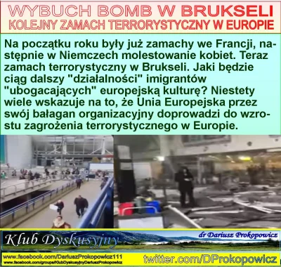 DariuszProkopowicz - @DariuszProkopowicz: WZROST ZAGROŻENIA TERRORYSTYCZNEGO W EUROPI...
