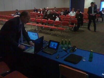 C.....W - #datacenter #gigacon 2010 - ostatnie przygotowania... #it #security #konfer...