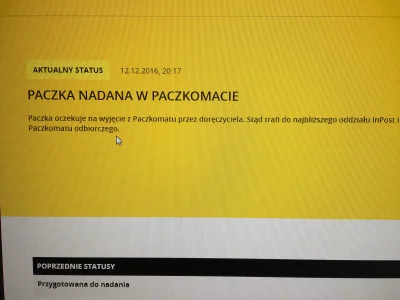 verton91 - @pimbdziaula_dyfuzyjna: status przesyłki - paczka umieszczona w paczkomaci...