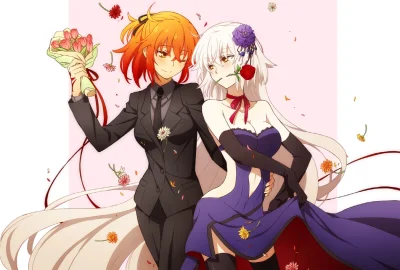 l.....f - #randomanimeshit #fate #fategrandorder #ritsukafujimaru #jeannalter #ruler ...