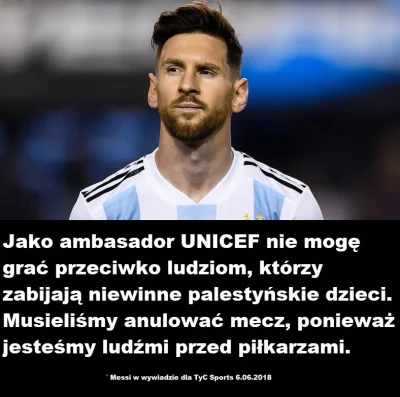 popistaks - Messi jak ty mi zaimponowales ta wypowiedzia.

#messi #pilkanozna #Izra...