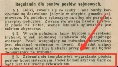 cendrek - Regulamin polskiego sejmu z lat 20.

#socjalizm #polityka #neuropa #4kons...