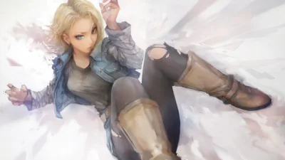 FlaszGordon - #randomanimeshit #animeart [ #dragonball #android18 ]
+ bonus z klasyk...