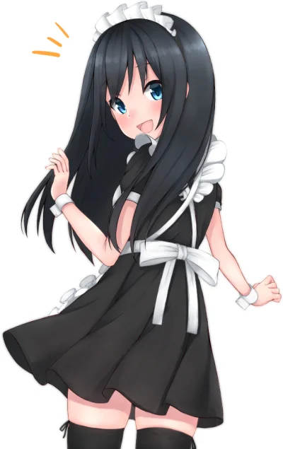 l.....f - #randomanimeshit #kancolle #kantaicollection #asashio #maid #zakolanowkiani...