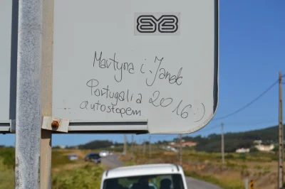 Platinus9 - Taki napis spotkałem będąc w Portugalii niedaleko Cabo da Roca. Pozdrowio...