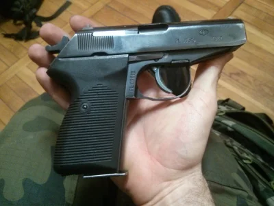 goothic - Kolejna zagadka, co to za pistolet i na jaki nabój? #WP #mon #bron