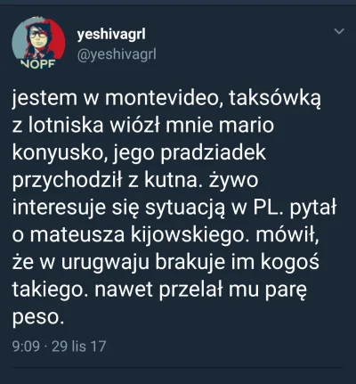 mikik41 - Jakiś One way ticket dla alimenciarza czy szkoda wam Urugwaju? :D

#polityk...