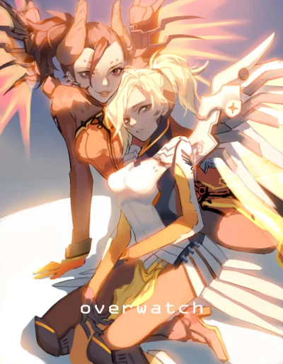 M.....n - #randomanimeshit #overwatch #mercy

SPOILER