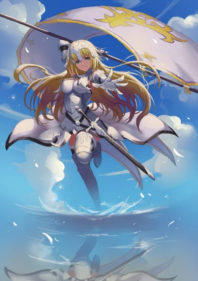 LlamaRzr - #randomanimeshit #fate #fateapocypha #fategrandorder #ruler #jeannedarc #z...