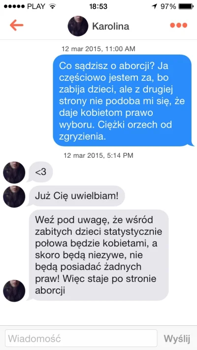 FunkyMonkey - Mirki! Chyba w końcu znalazłem!

#tinder #podrywajzwykopem #heheszki #h...