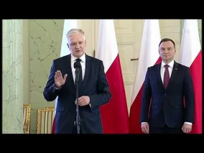 k.....m - Jarosław Gowin z wizytą w gabinecie figur woskowych

#cenzoduda #duda #he...