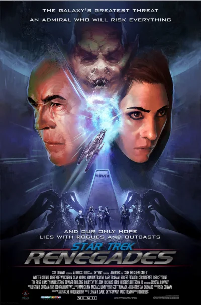 80sLove - Okładka Blu-ray z filmem Star Trek Renegades 
http://www.startrekrenegades...
