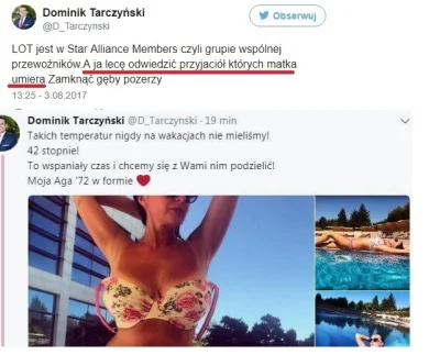 saakaszi - Pan Poseł Tarczyński to niezły lolek... Z 2 lata temu poleciał na wakacje ...