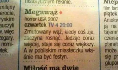 infoodboga - w czwartek o 20:00 w TV4



#heheszki #humorobrazkowy #telewizja