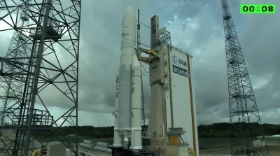 blamedrop - Start rakiety Ariane 5 ECA wraz z satelitami Star One D1 i JCSAT 15
21 g...