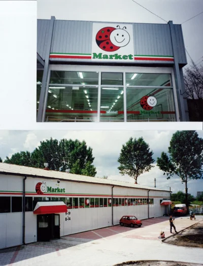 B.....q - Pierwsze Logo i barwy sklepu Biedronka ( ͡° ͜ʖ ͡°) Warszawa, rok około 1996...
