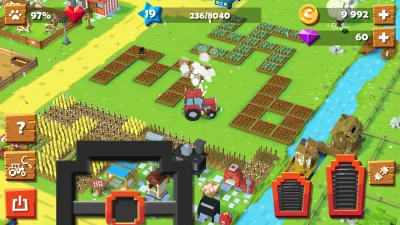 C.....x - #blockyfarm dodajcie jakieś wyścigi traktorów, tuning ich itp bo fajnie się...