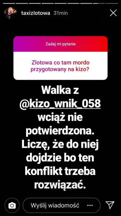 eldo23 - jaki konflikt? XDDDDDDDDDDDD
to już zaczyna podchodzić pod mitomanie. kizo ...