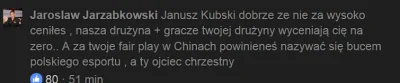 GeneralX - Pasza widzę że dał się w pyskówkę z ojcem Neo ale takie wpisy to przesada....