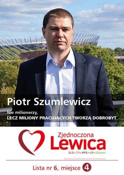 M1r14mSh4d3 - > Tylko, że Szumlewicz nie jest politykiem więc trochę to bez sensu
@d...