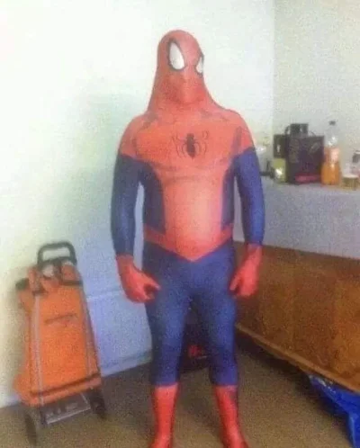 GnijacyChinol - spiderman utył trochę przez wakacje