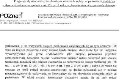 stahs - W Poznaniu zmienili interpretację tego przepisu jakiś miesiąc temu, bez infor...