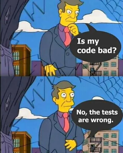 RaiBay - Code vs. Tests 

#code #programming #tests