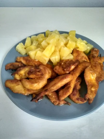 grzanewinozrumem - Kurczak z ananasem. Pychaaa
#obiad #dieta #ananas