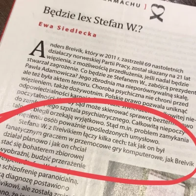 motaboy - Breivik jak Wilmont. „Przemocowe gry komputerowe”. Wiecie jakie? Bo ja wiem...